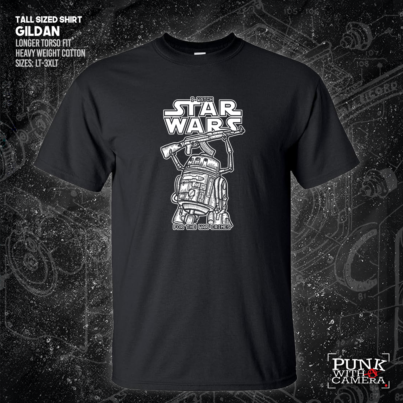 I Watch Star Wars For The War Crimes - George Grizzly