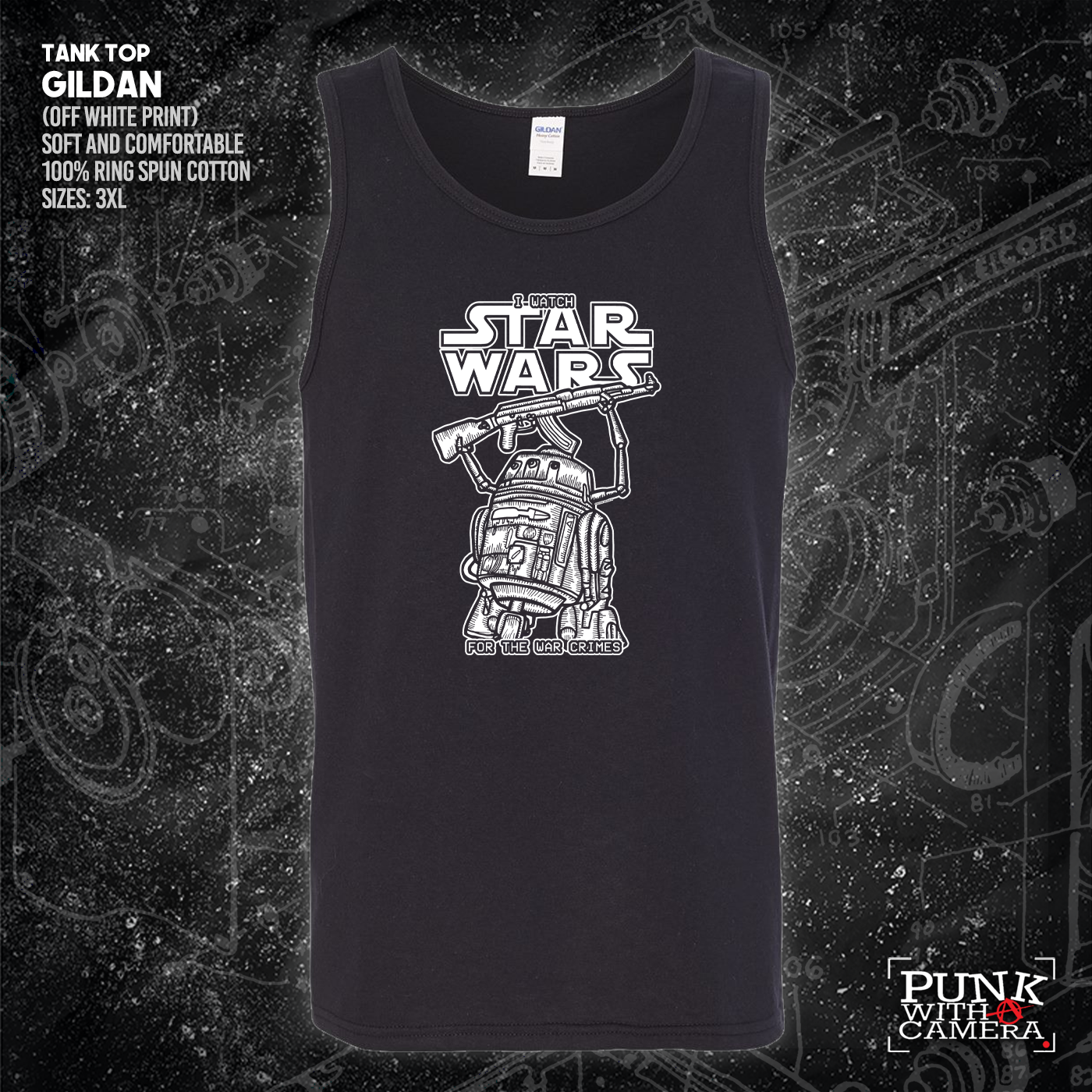 I Watch Star Wars For The War Crimes - George Grizzly