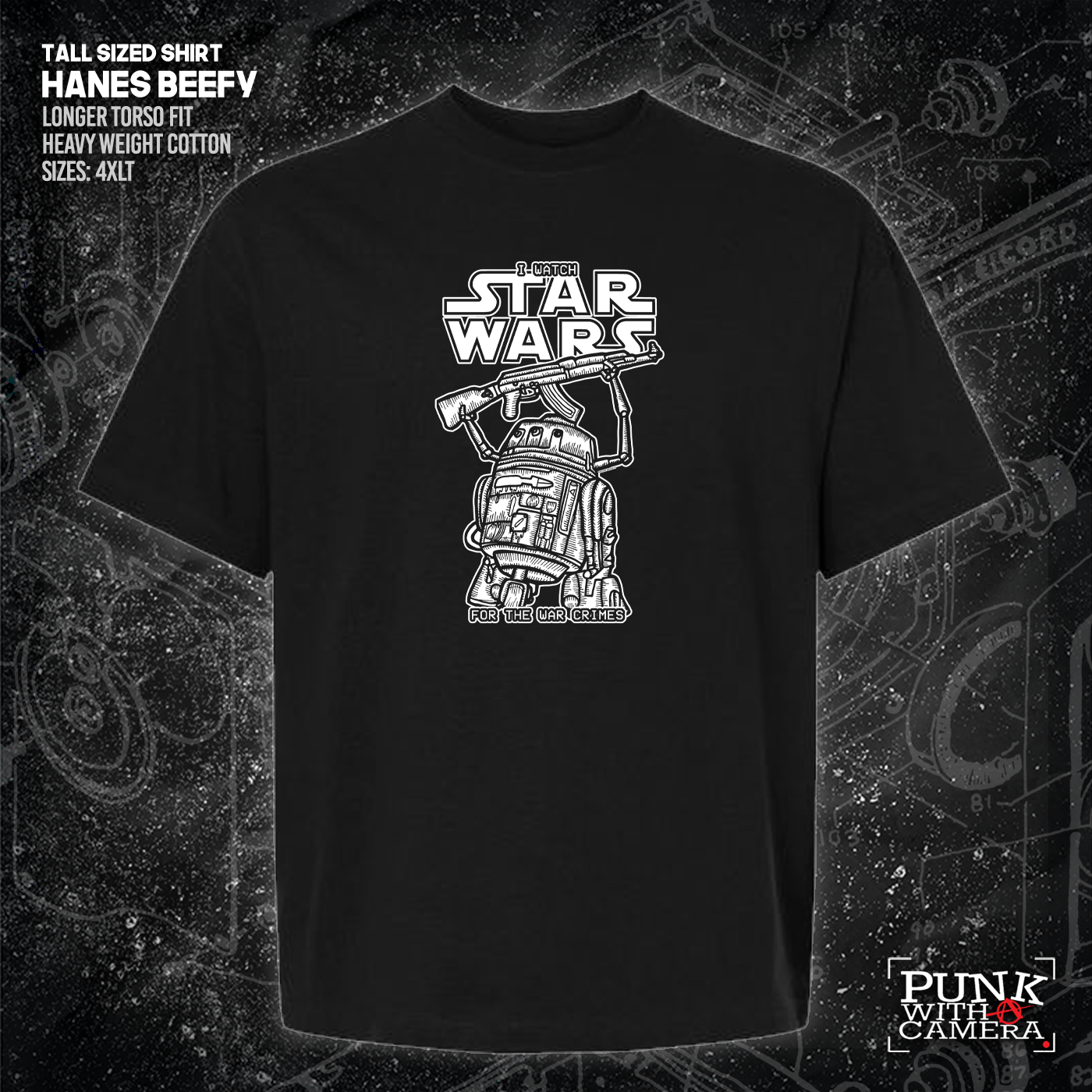 I Watch Star Wars For The War Crimes - George Grizzly