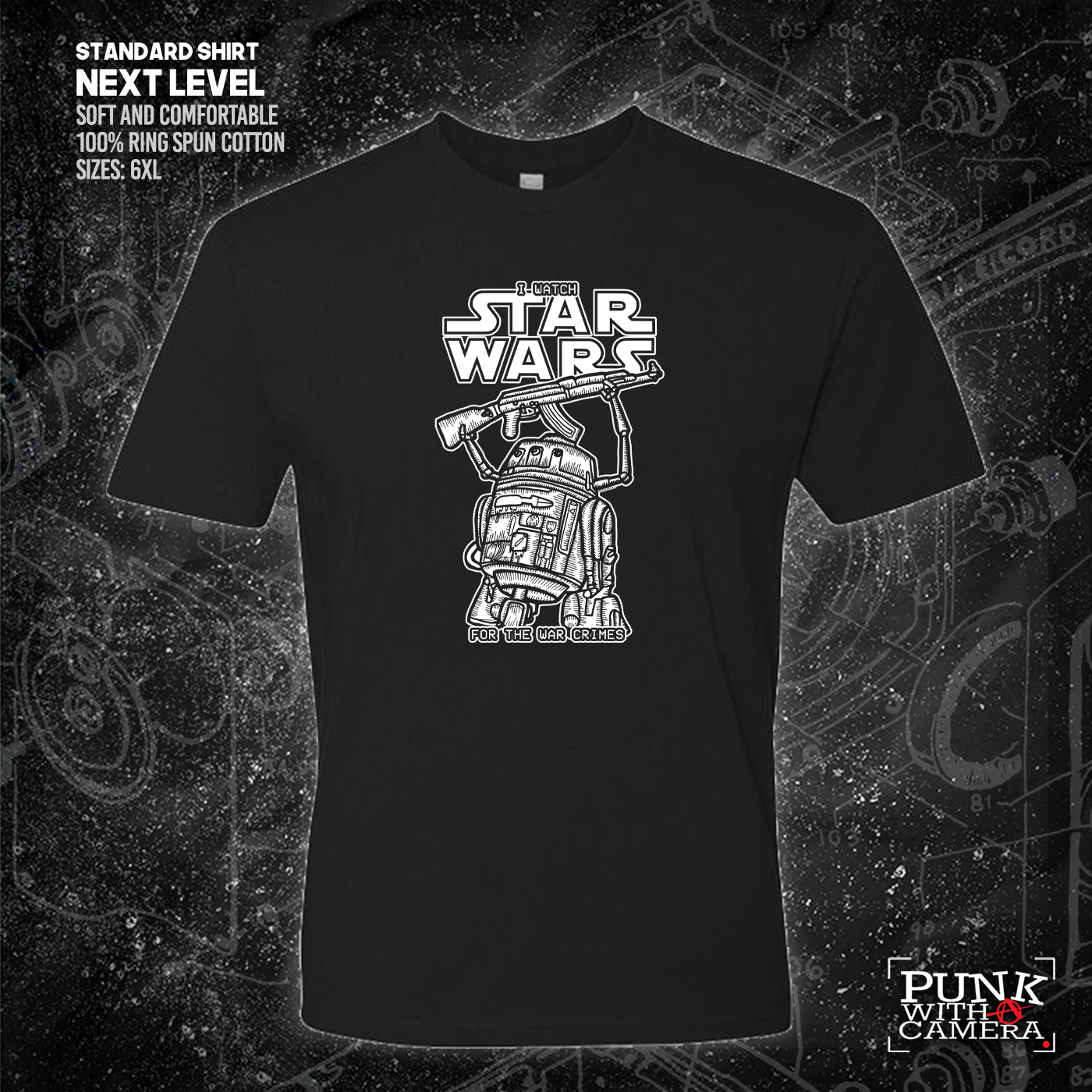 I Watch Star Wars For The War Crimes - George Grizzly