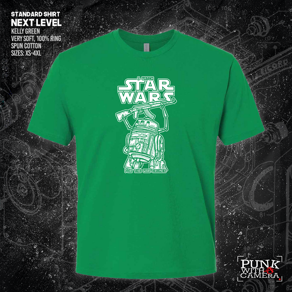 I Watch Star Wars For The War Crimes - George Grizzly