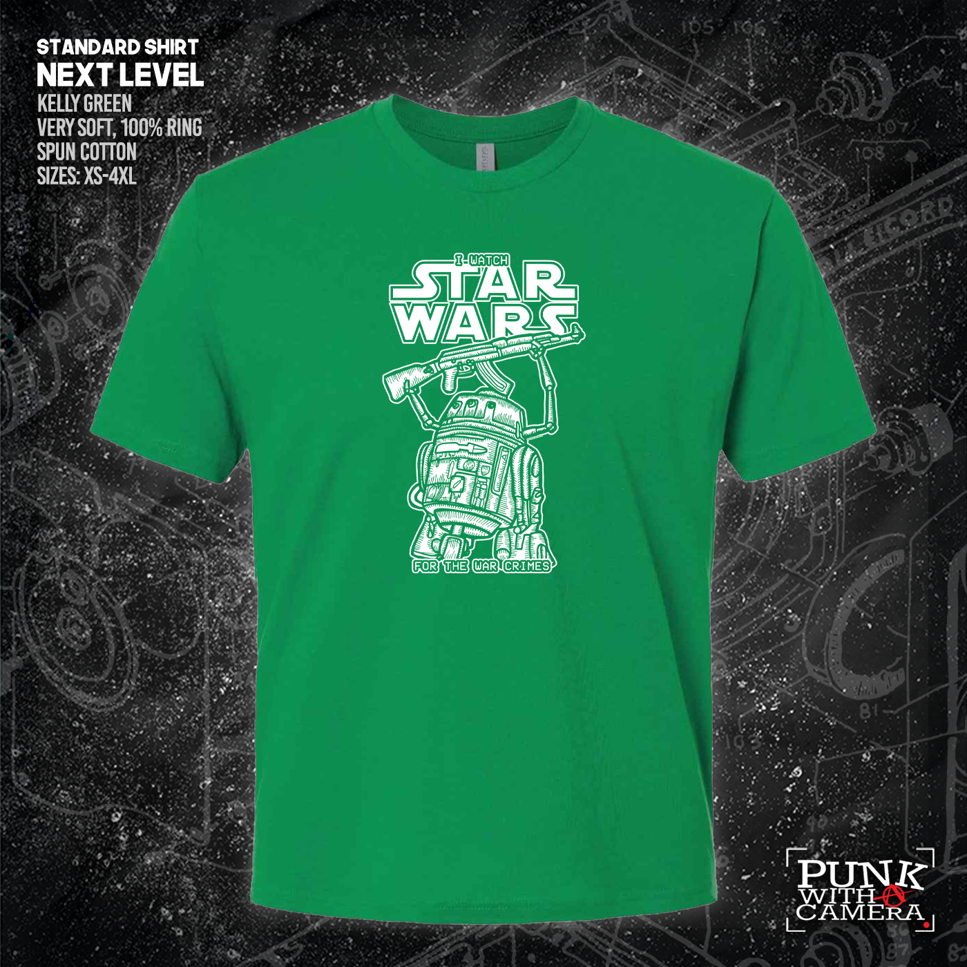 I Watch Star Wars For The War Crimes - George Grizzly