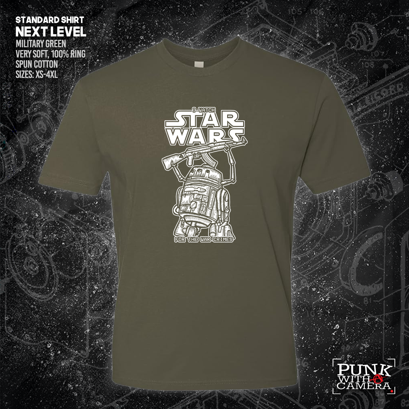 I Watch Star Wars For The War Crimes - George Grizzly