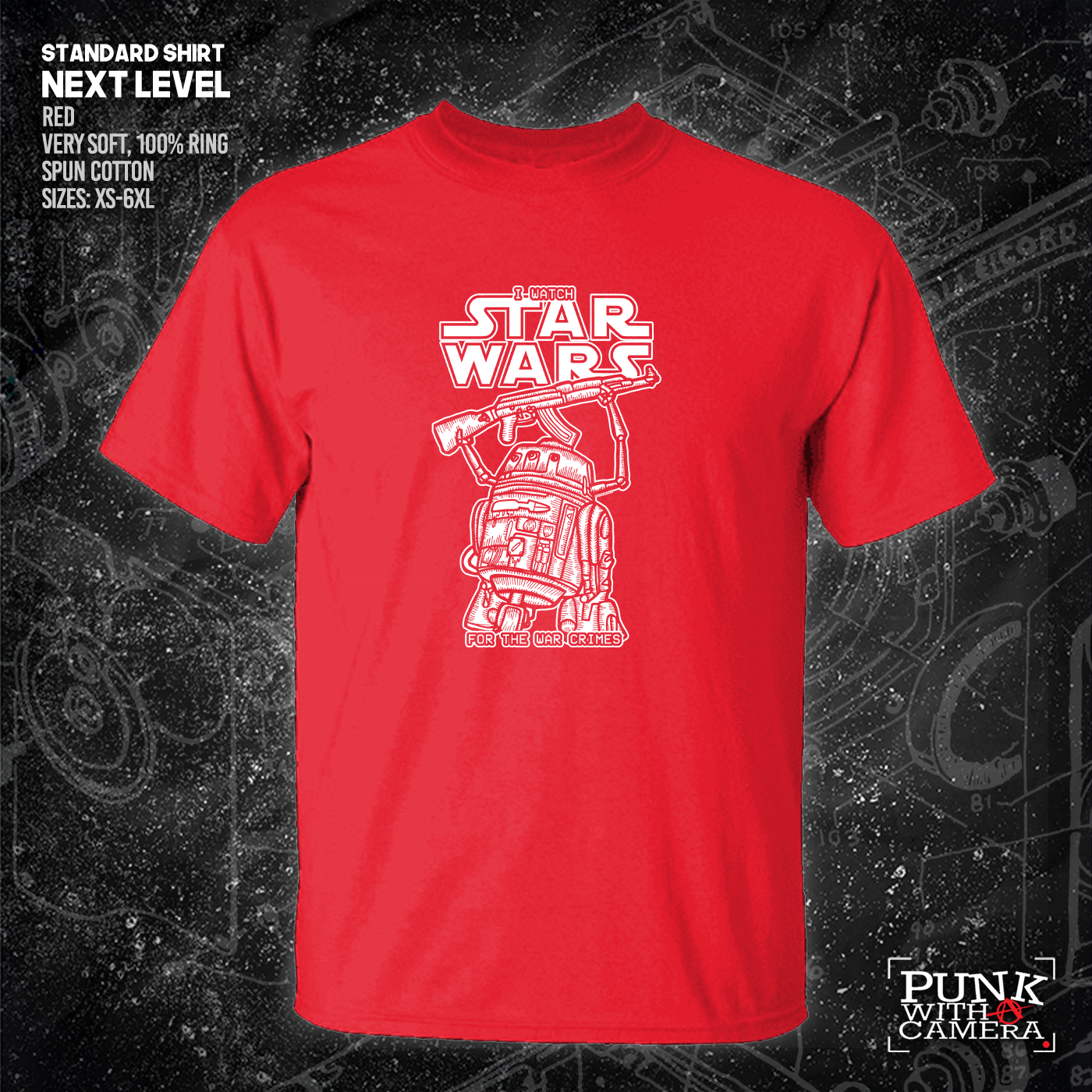 I Watch Star Wars For The War Crimes - George Grizzly