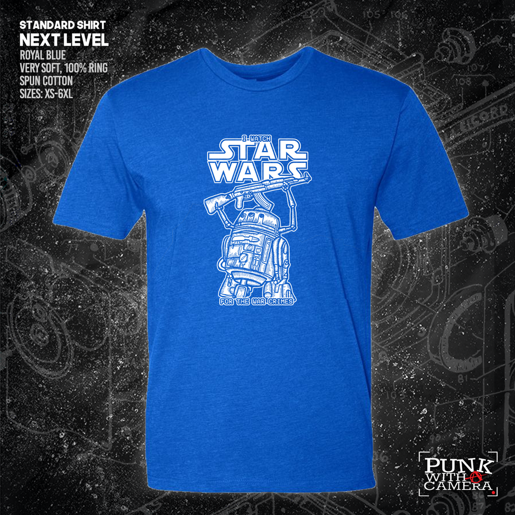 I Watch Star Wars For The War Crimes - George Grizzly