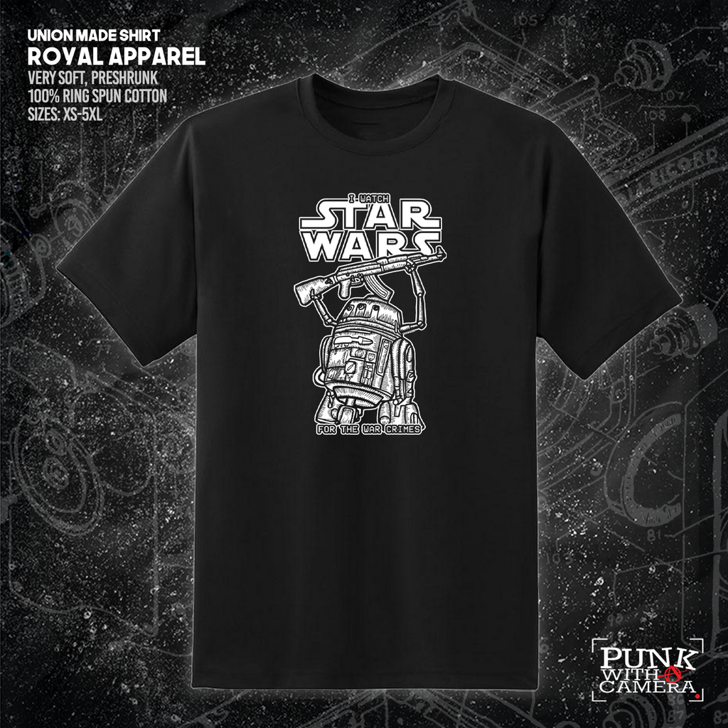 I Watch Star Wars For The War Crimes - George Grizzly