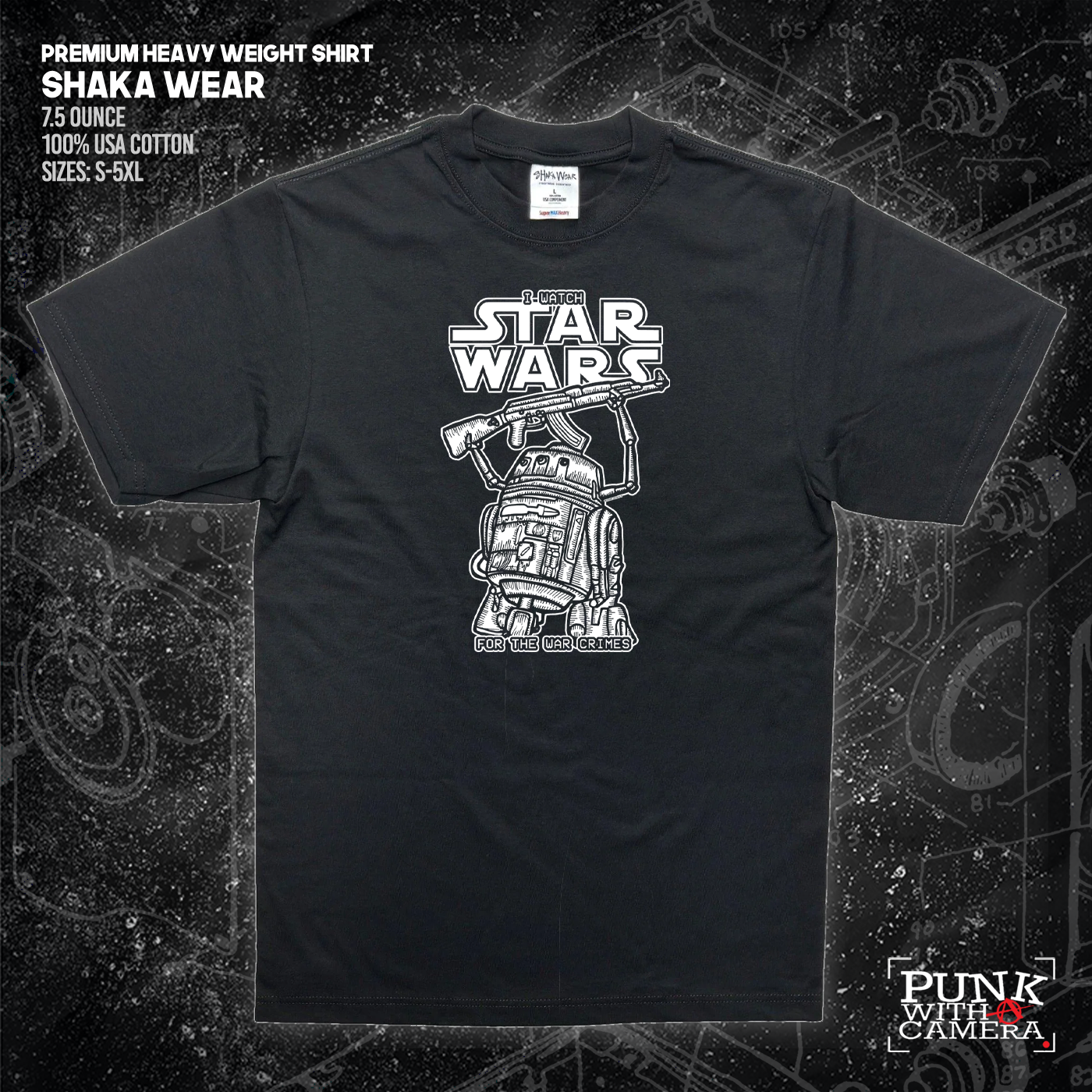 I Watch Star Wars For The War Crimes - George Grizzly