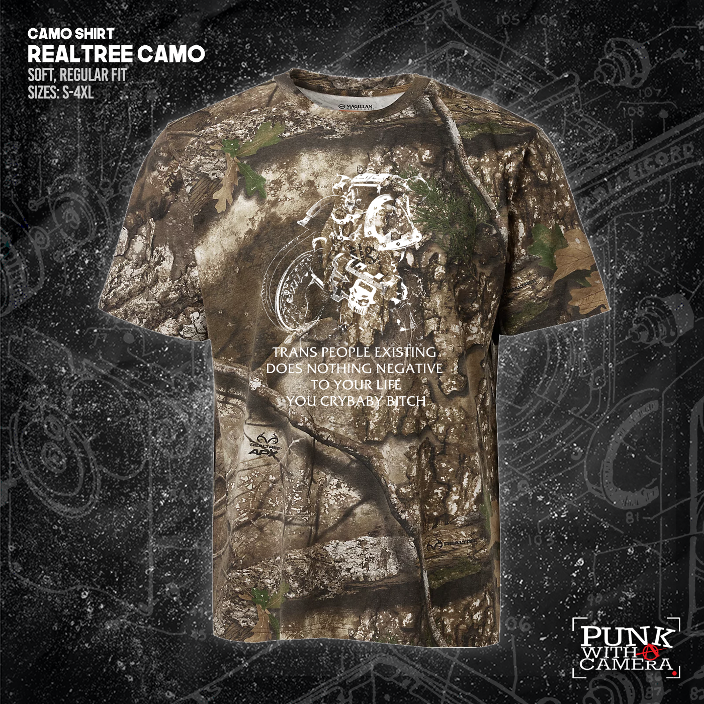 Chaos Marine Trans people Existing Does Nothing Negative To Your Life You Cry Baby Bitch 40k - Gutter Press