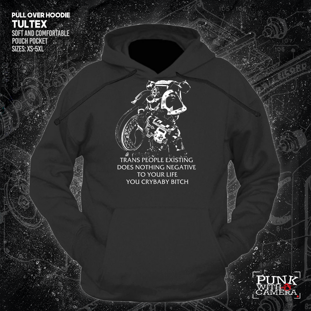 Chaos Marine Trans people Existing Does Nothing Negative To Your Life You Cry Baby Bitch 40k - Gutter Press