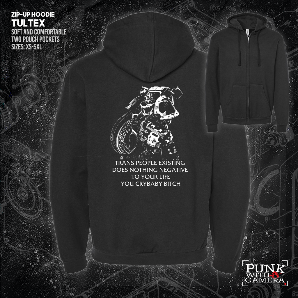 Chaos Marine Trans people Existing Does Nothing Negative To Your Life You Cry Baby Bitch 40k - Gutter Press