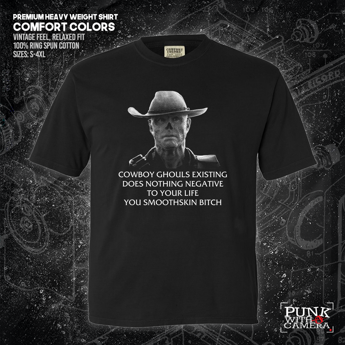 Cowboy Ghouls Existing Does Nothing Negative To Your Life You Smoothskin Bitch - Fallout - Gutter Press