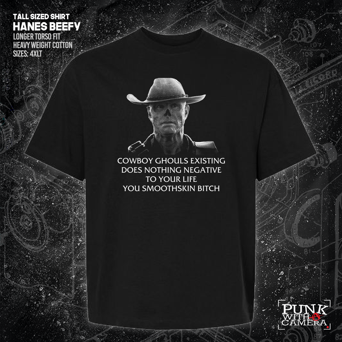 Cowboy Ghouls Existing Does Nothing Negative To Your Life You Smoothskin Bitch - Fallout - Gutter Press