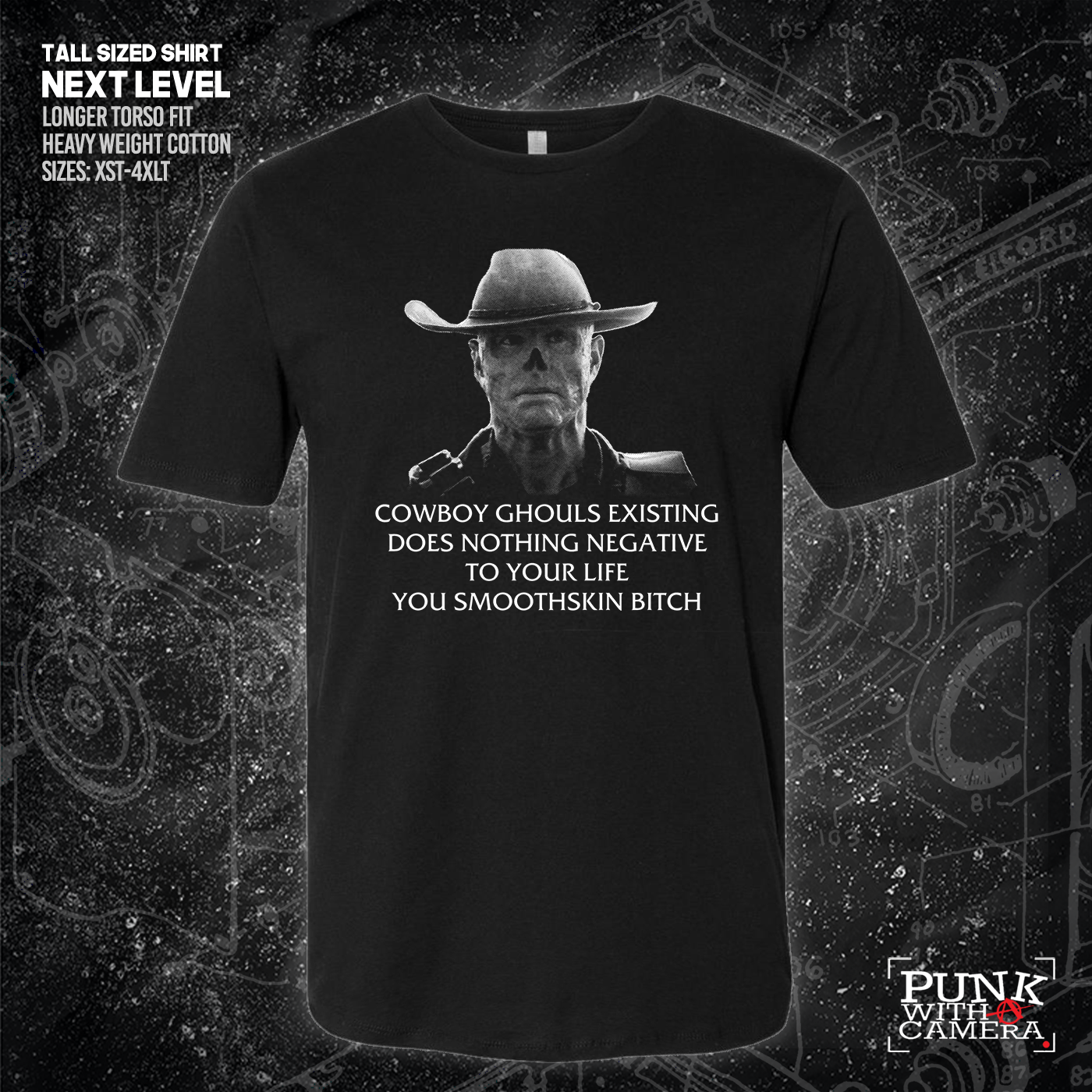 Cowboy Ghouls Existing Does Nothing Negative To Your Life You Smoothskin Bitch - Fallout - Gutter Press