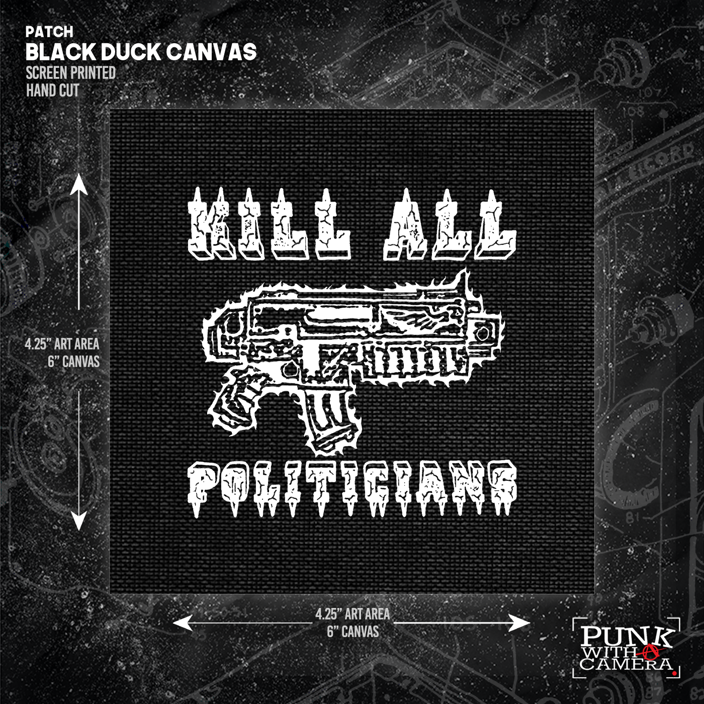 Kill All Politicians - Patch (6x6)