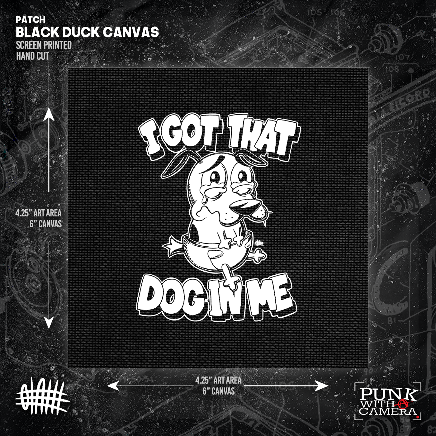 I Got That Dog In Me - Patch (6x6)