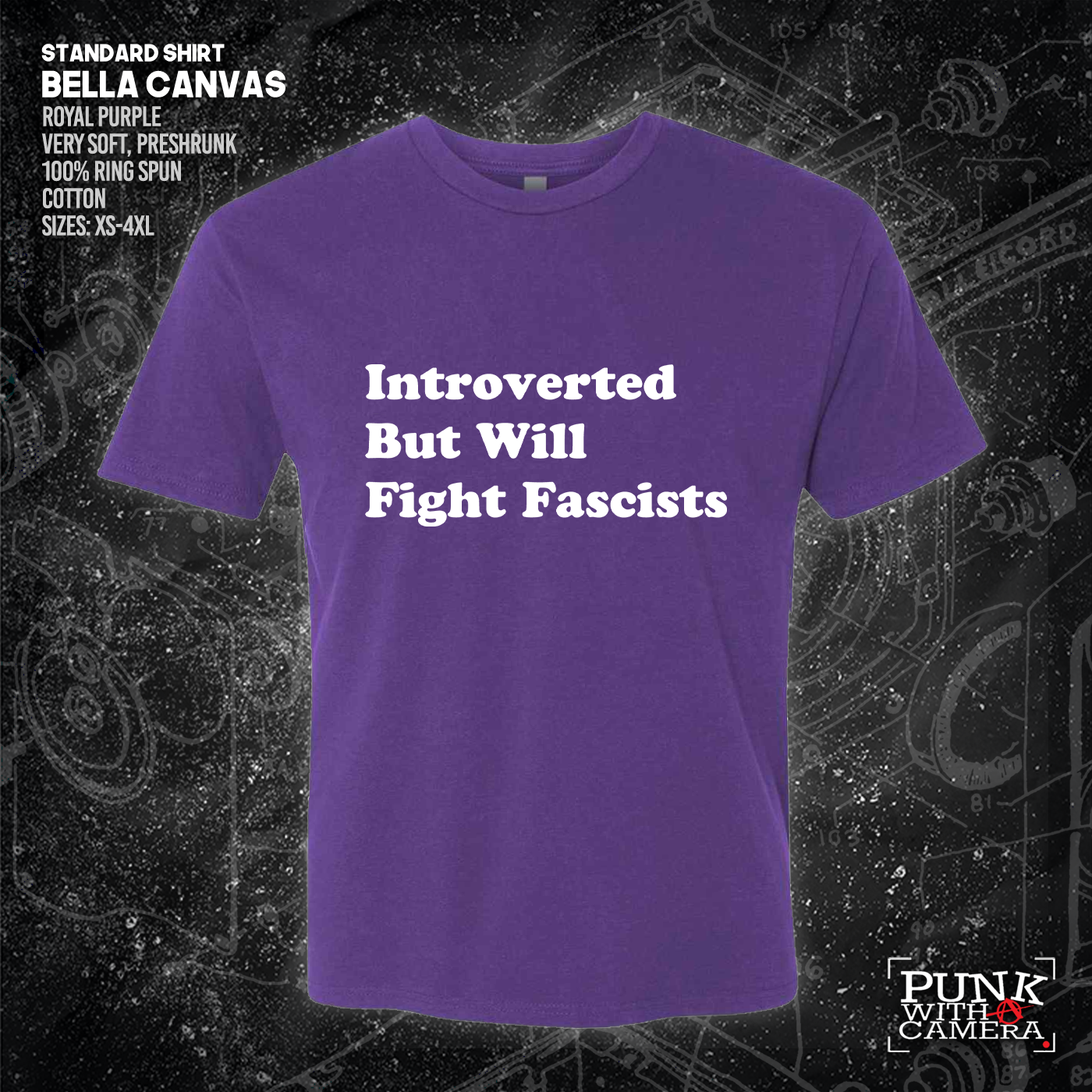Introverted But Will Fight Fascists