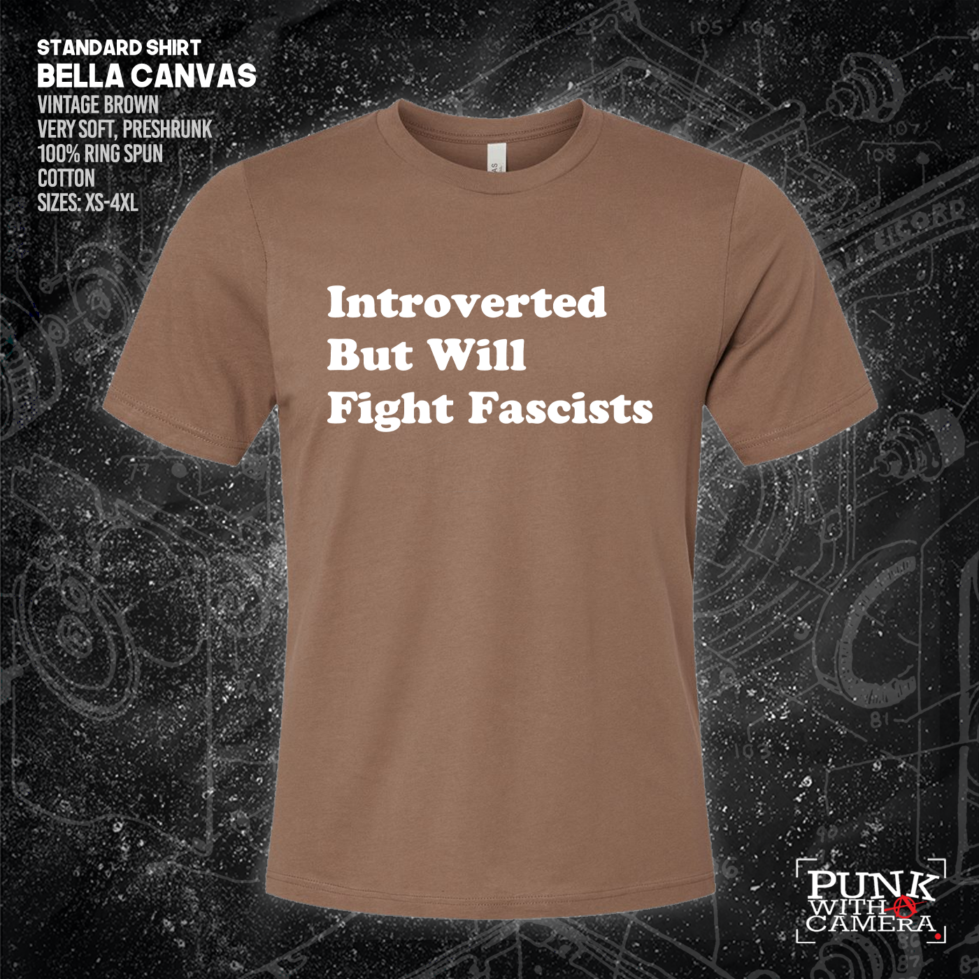 Introverted But Will Fight Fascists