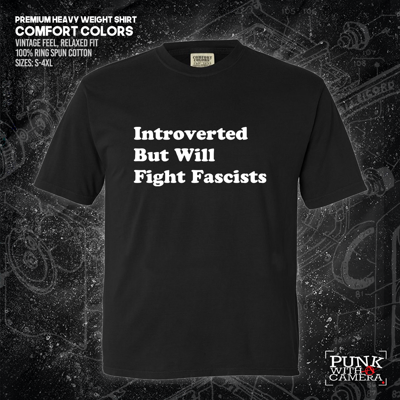 Introverted But Will Fight Fascists