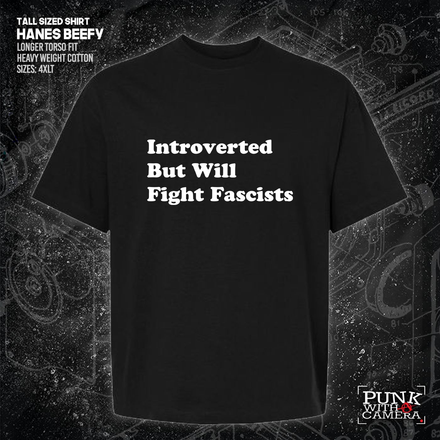 Introverted But Will Fight Fascists
