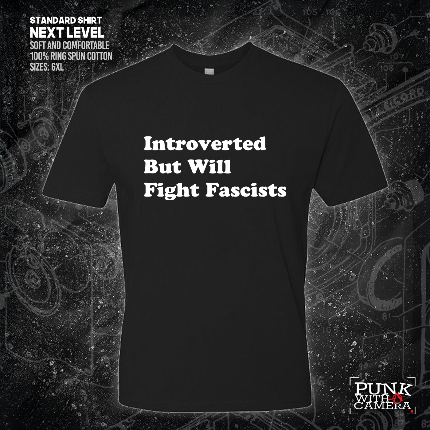 Introverted But Will Fight Fascists