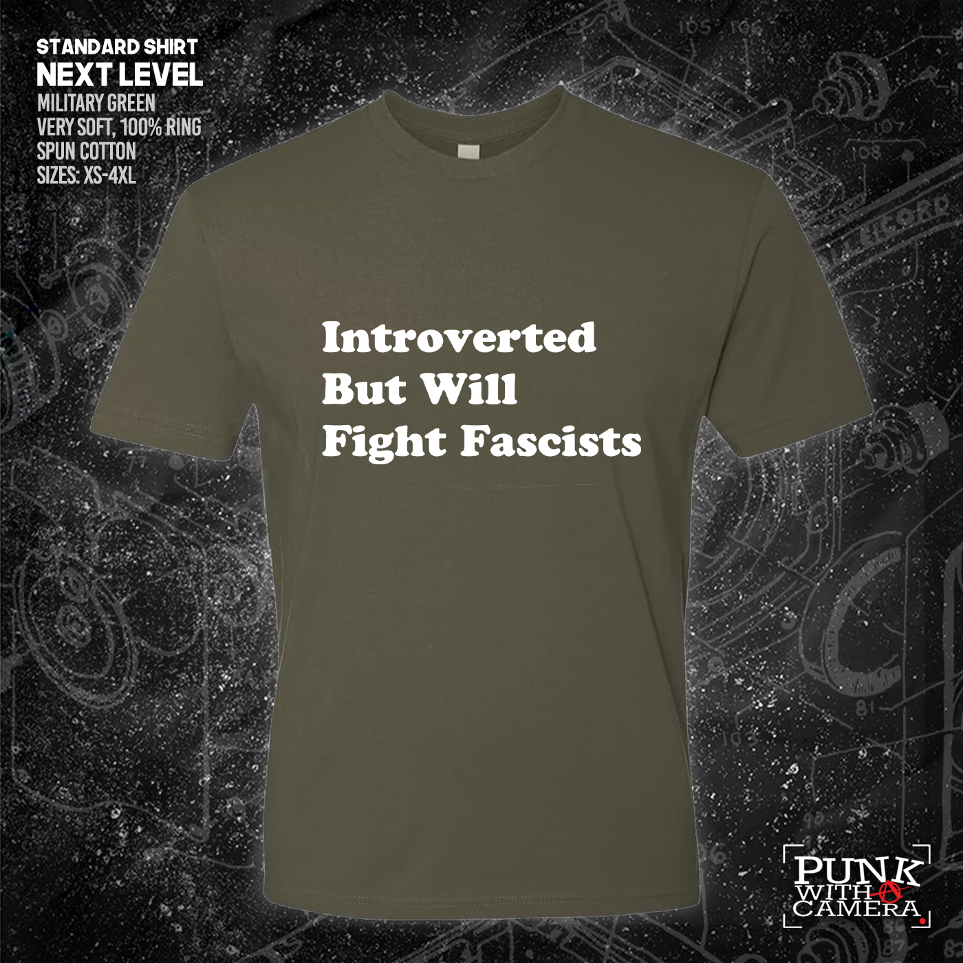 Introverted But Will Fight Fascists