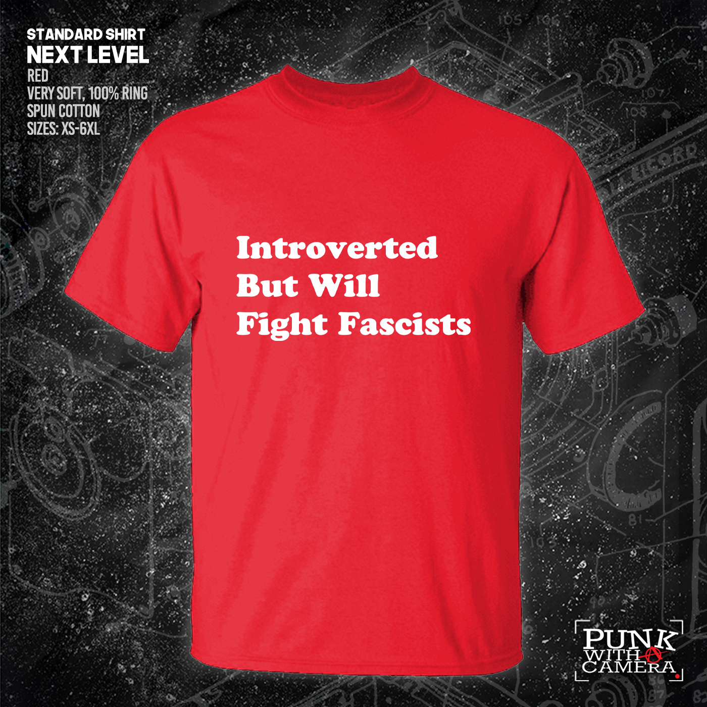 Introverted But Will Fight Fascists