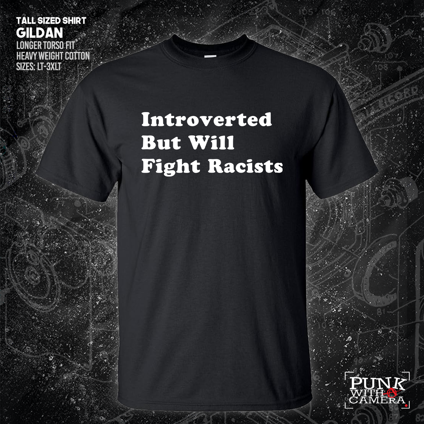 Introverted But Will Fight Racists