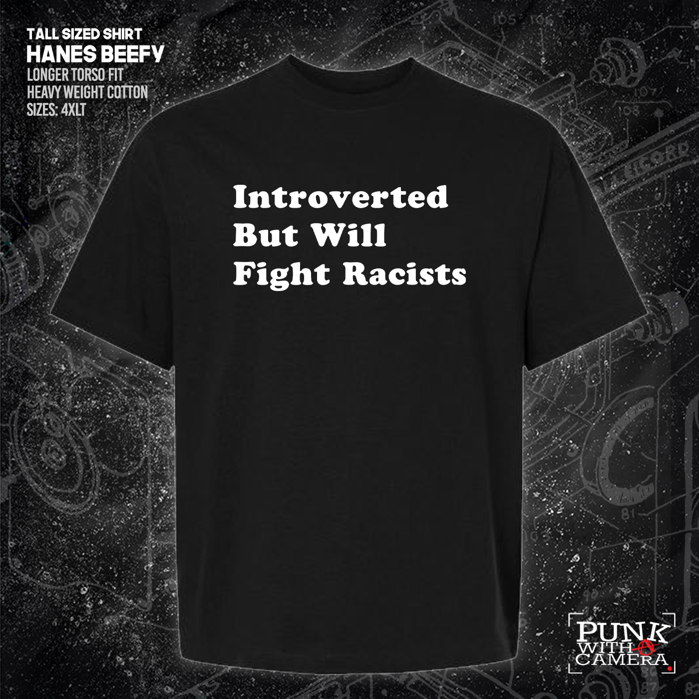 Introverted But Will Fight Racists