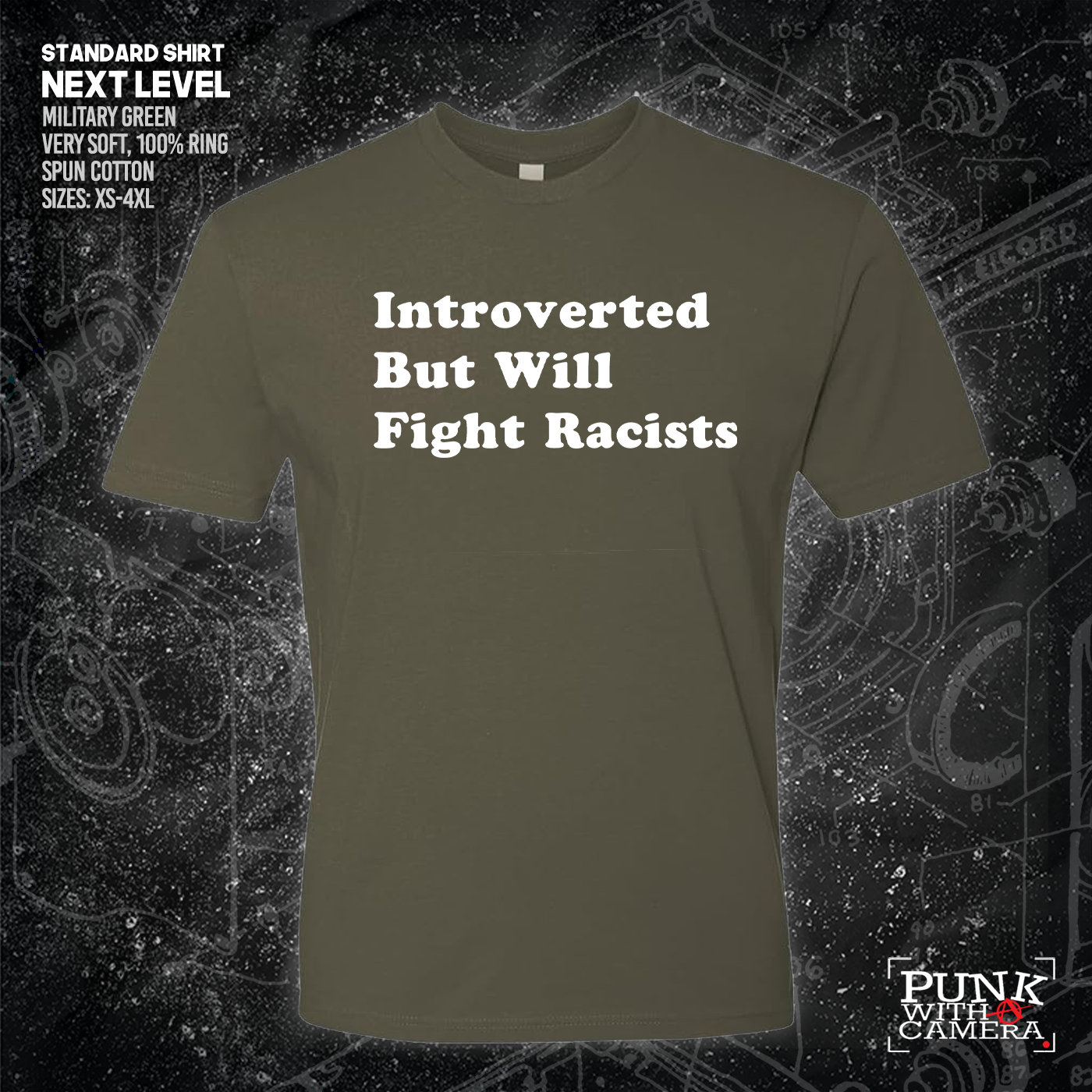 Introverted But Will Fight Racists