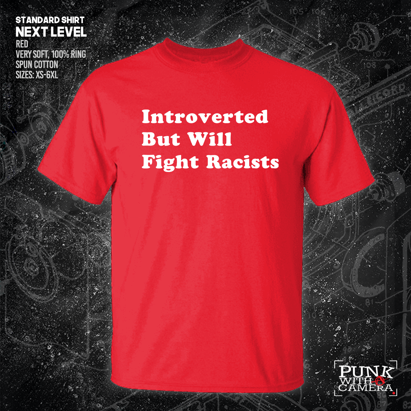Introverted But Will Fight Racists