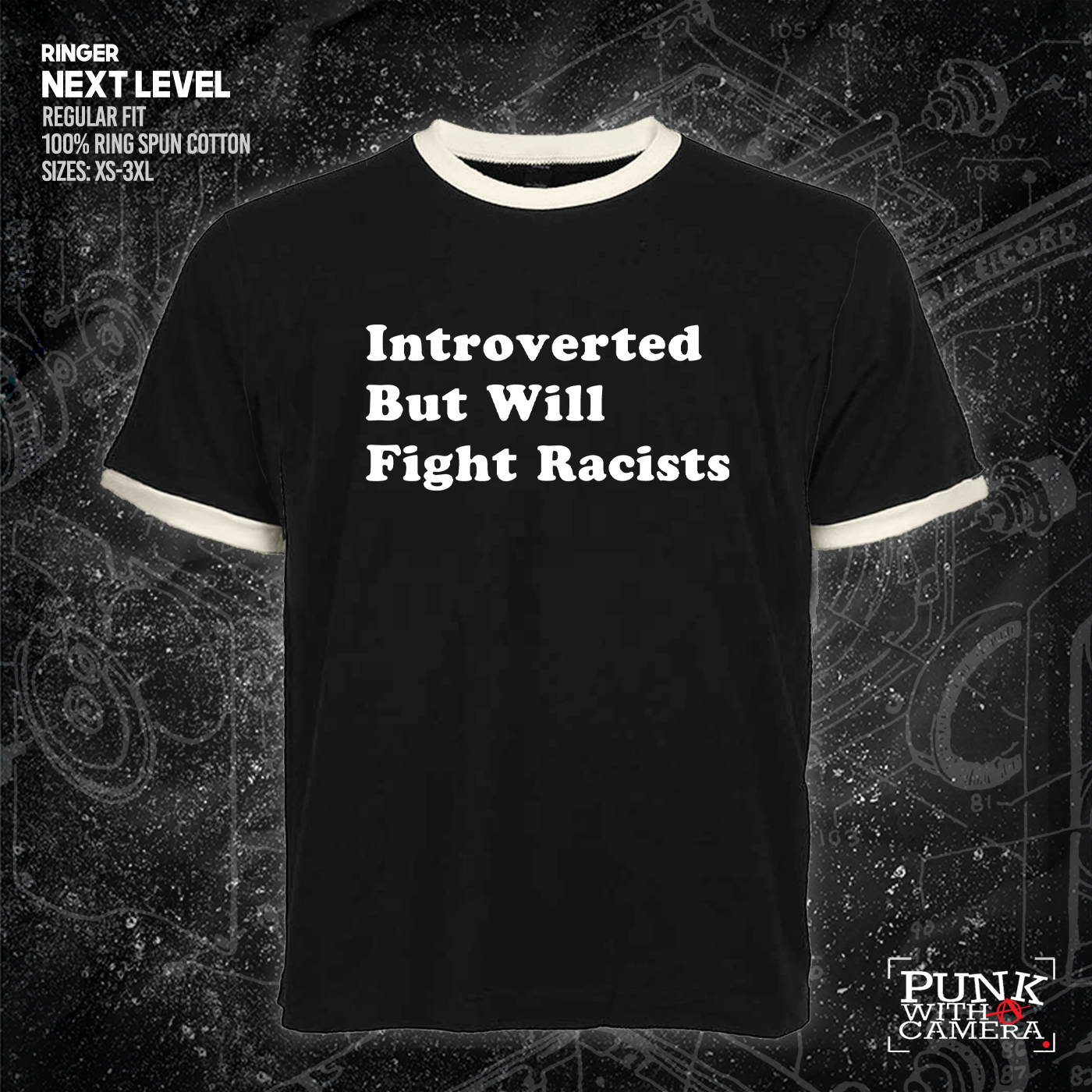 Introverted But Will Fight Racists