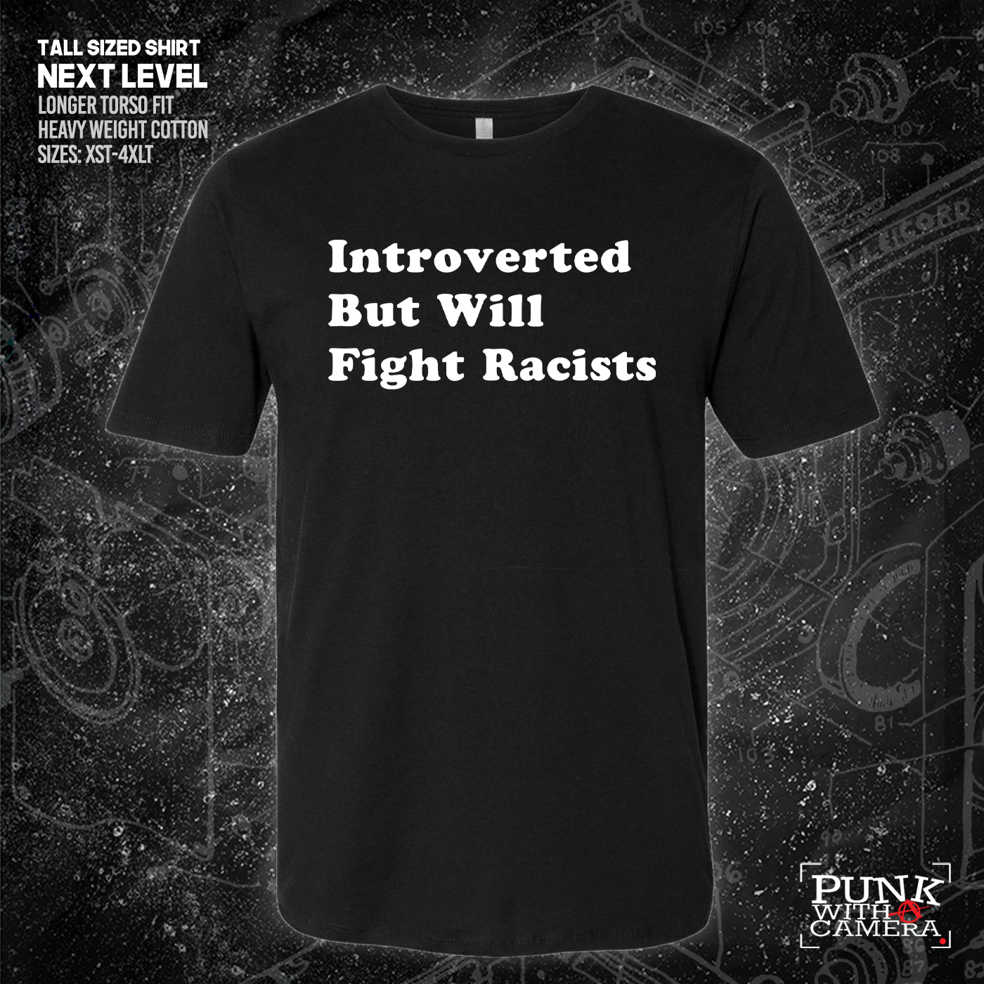 Introverted But Will Fight Racists