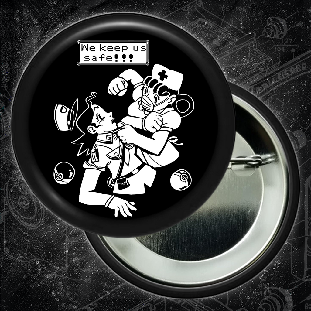 Joy Vs Jenny ACAB - We Keep Us Safe - Buttons (1.5 & 2.25 Inch)