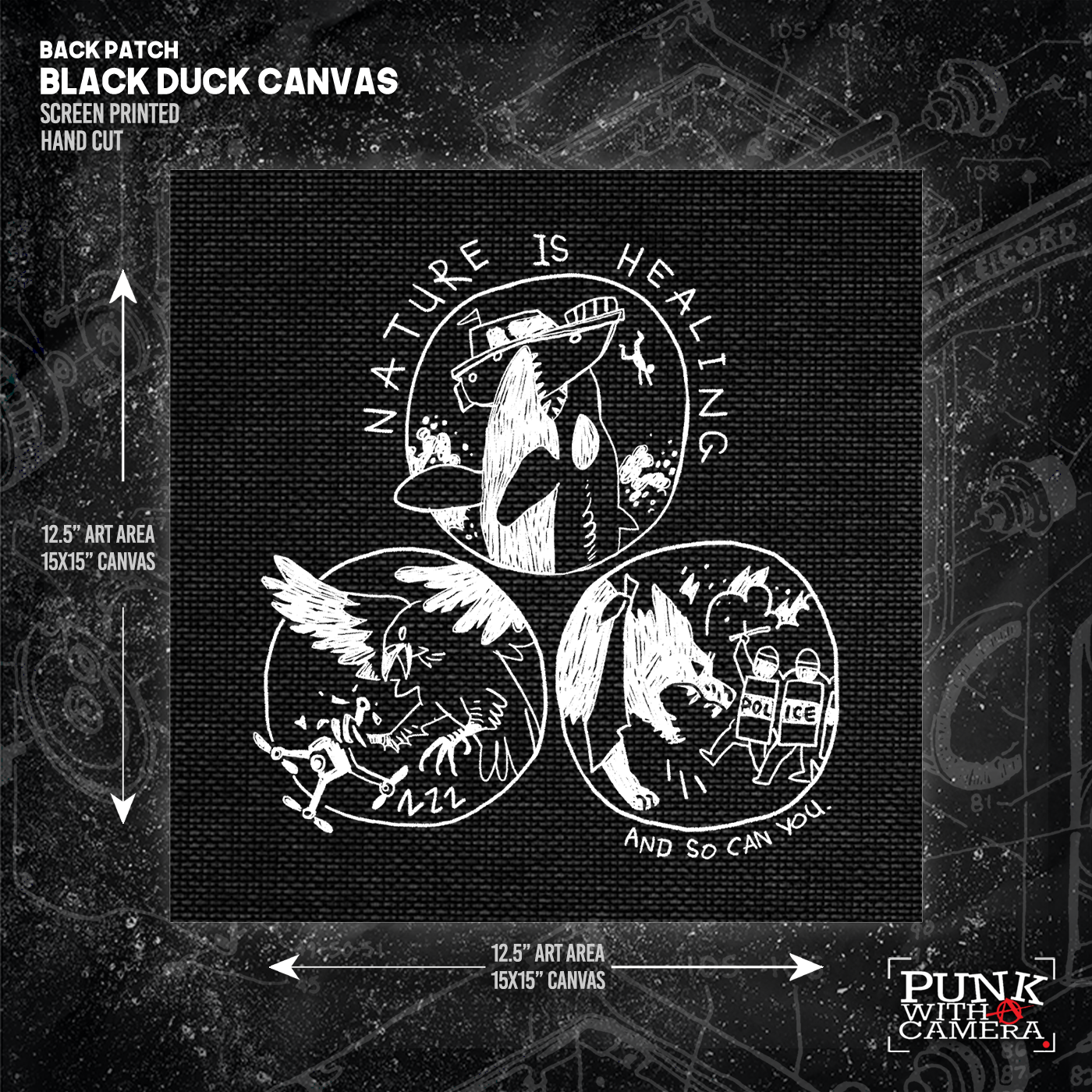 Nature Is Healing And So Can You - Backpatch