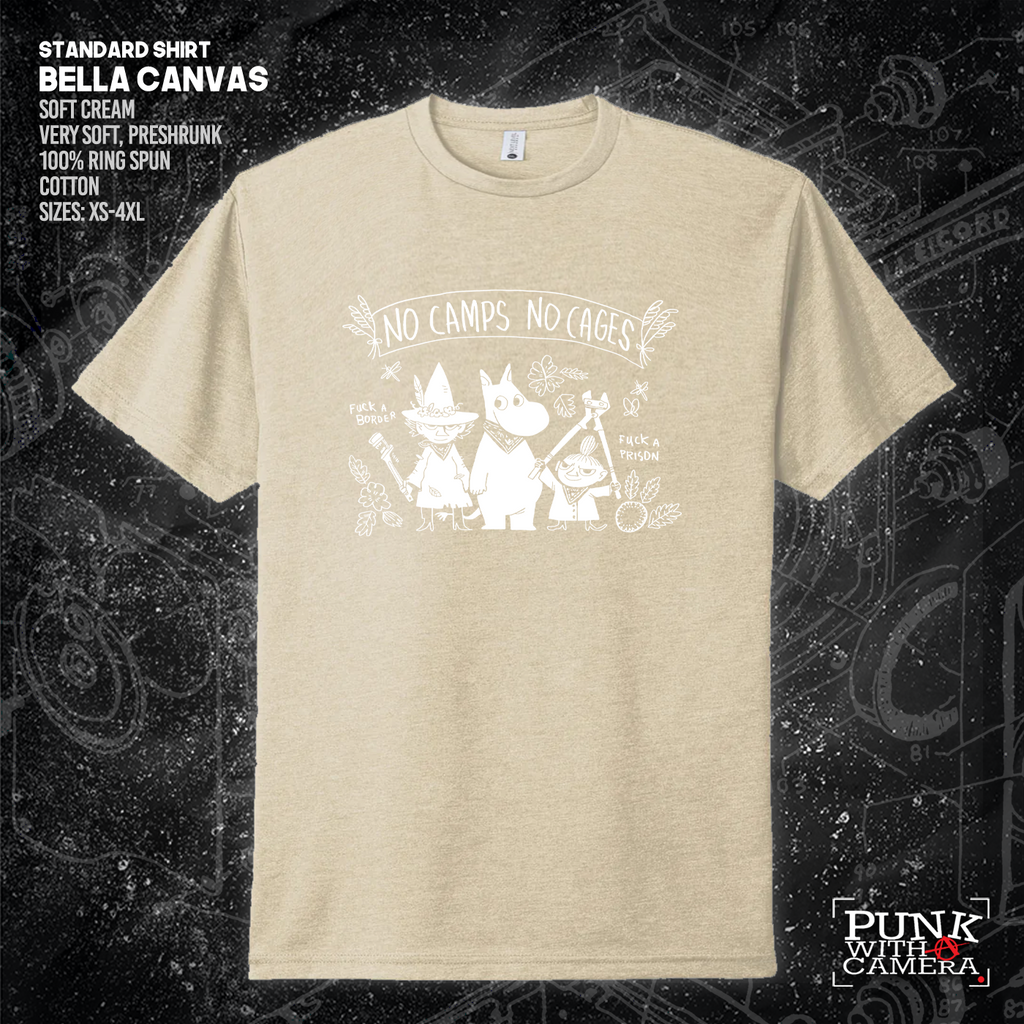 No Camps No Cages - Fuck A Border Fuck a Prison - Jonas Goonface
