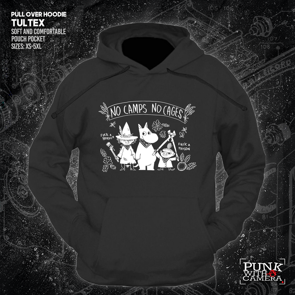 No Camps No Cages - Fuck A Border Fuck a Prison - Jonas Goonface