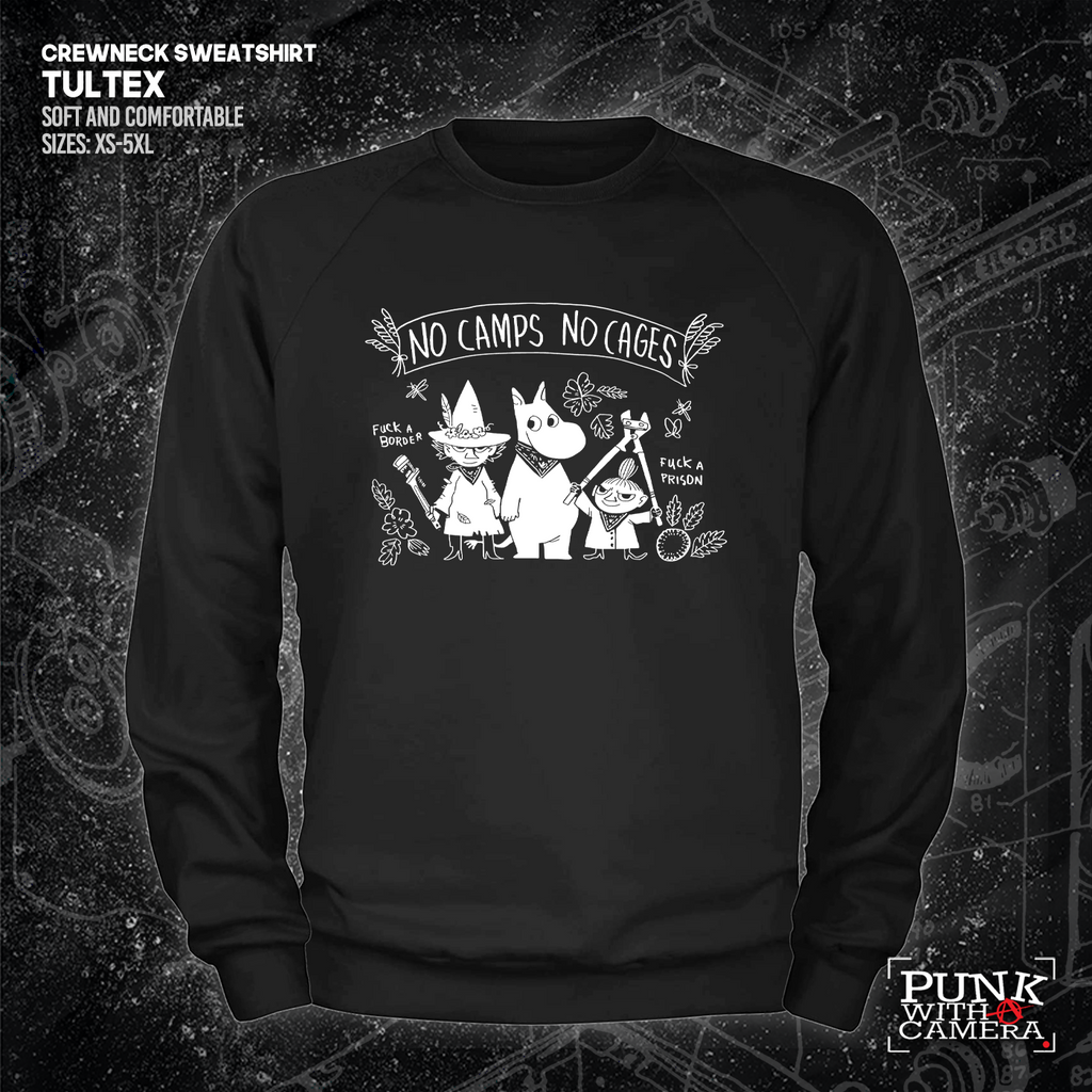 No Camps No Cages - Fuck A Border Fuck a Prison - Jonas Goonface