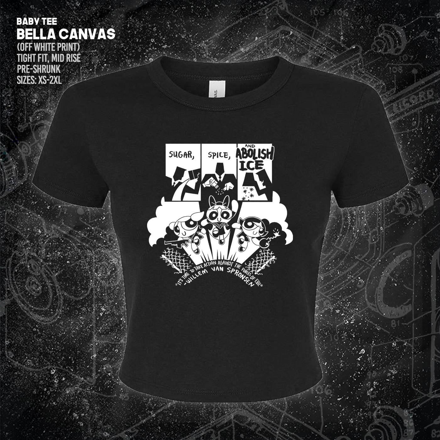 Sugar Spice & Abolish - Take Action Against The Forces Of Evil - Jonas Goonface