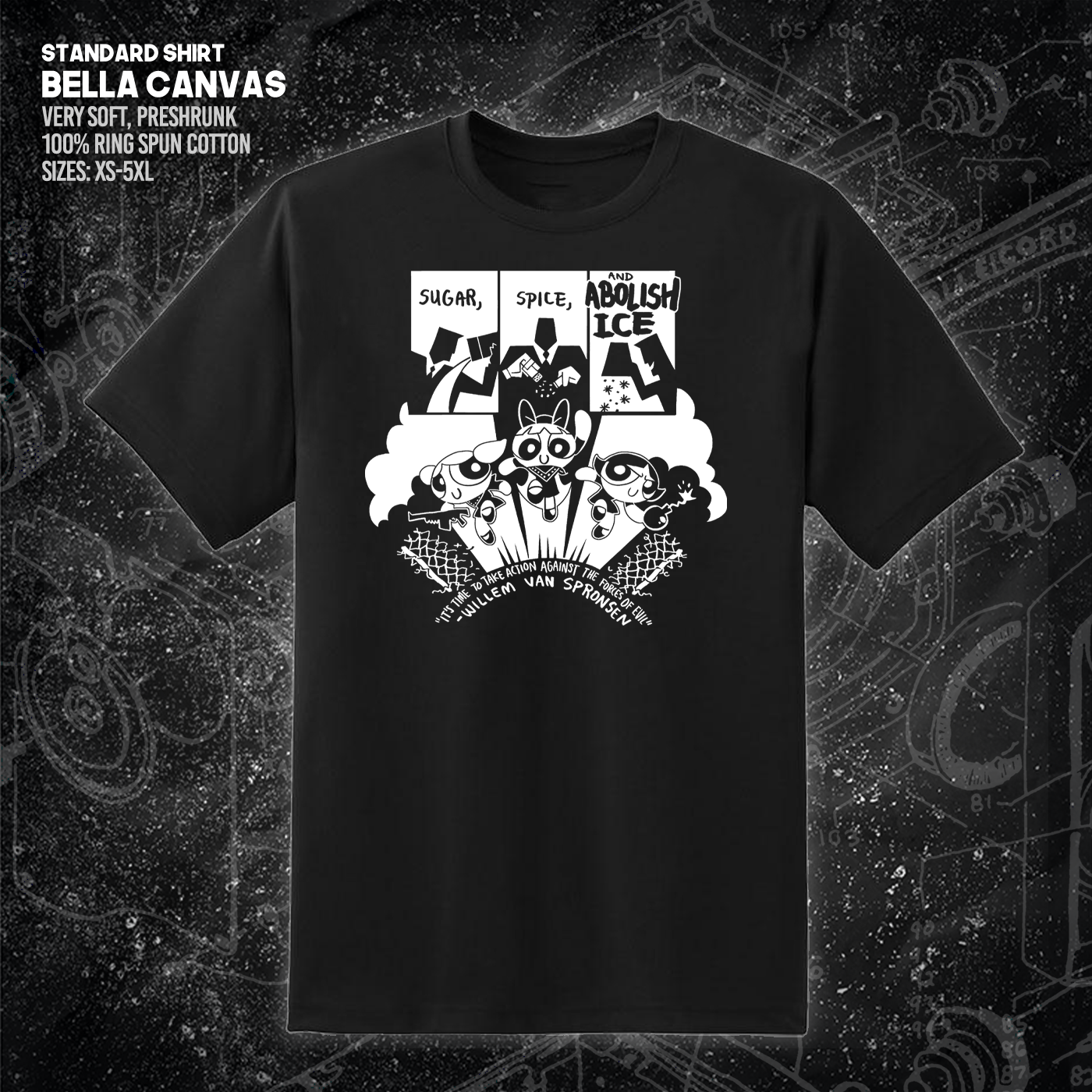 Sugar Spice & Abolish - Take Action Against The Forces Of Evil - Jonas Goonface