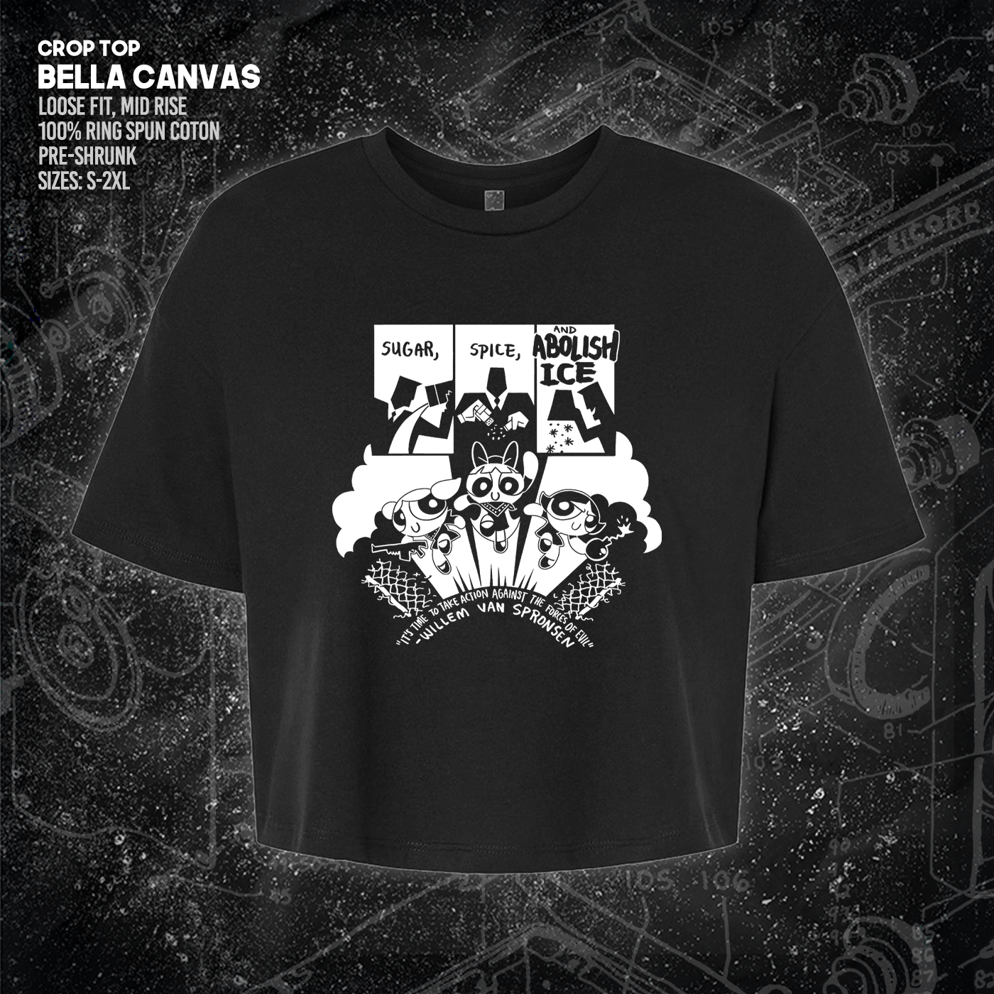 Sugar Spice & Abolish - Take Action Against The Forces Of Evil - Jonas Goonface