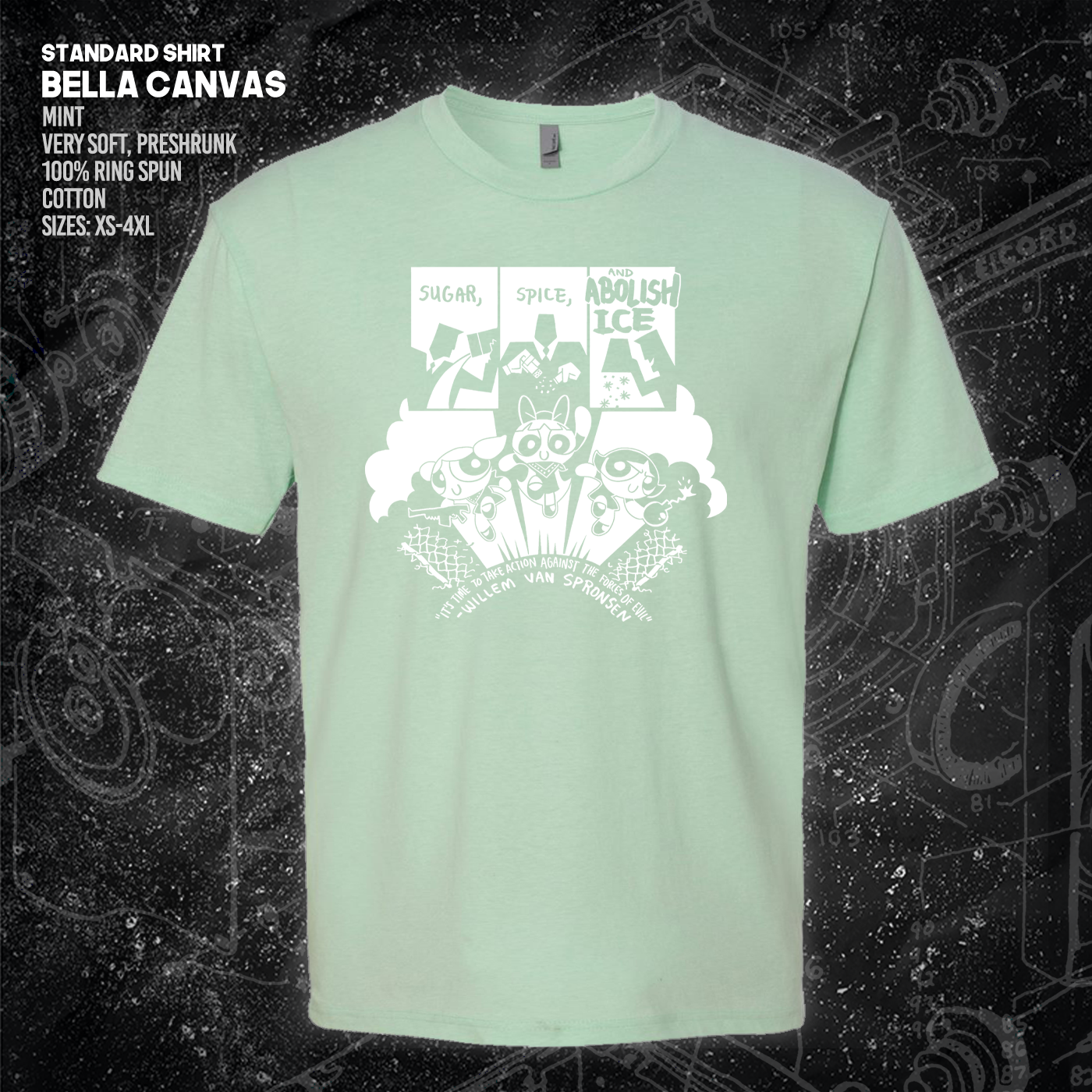 Sugar Spice & Abolish - Take Action Against The Forces Of Evil - Jonas Goonface