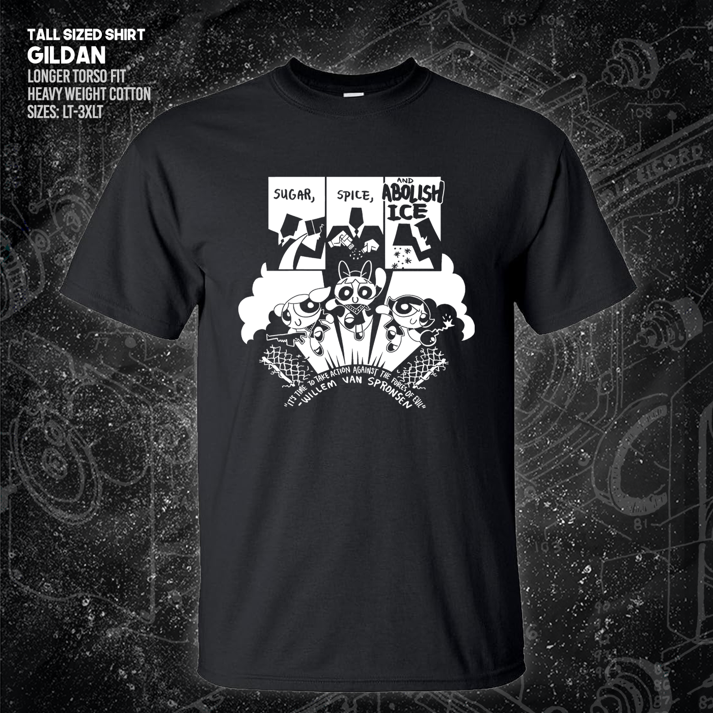 Sugar Spice & Abolish - Take Action Against The Forces Of Evil - Jonas Goonface