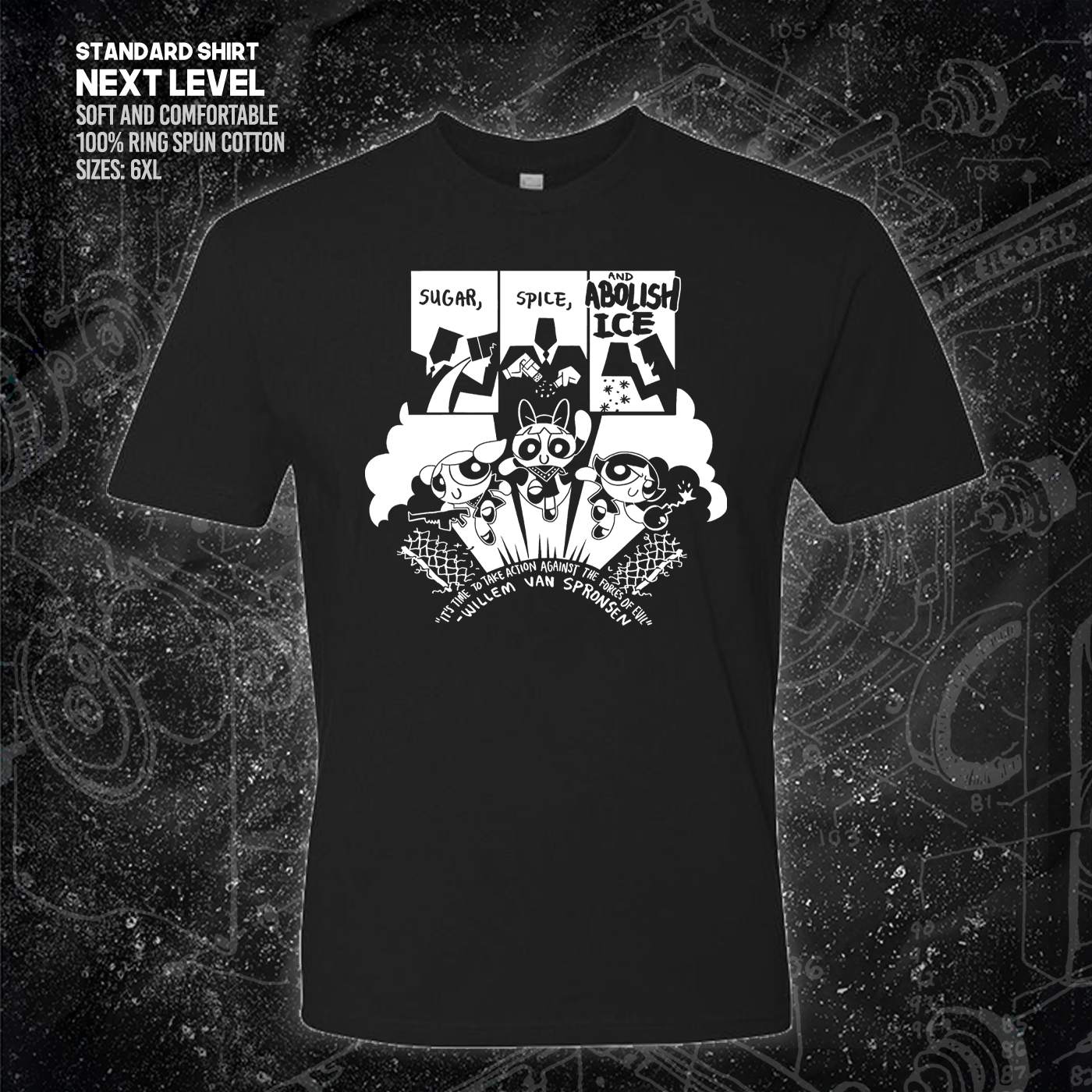 Sugar Spice & Abolish - Take Action Against The Forces Of Evil - Jonas Goonface