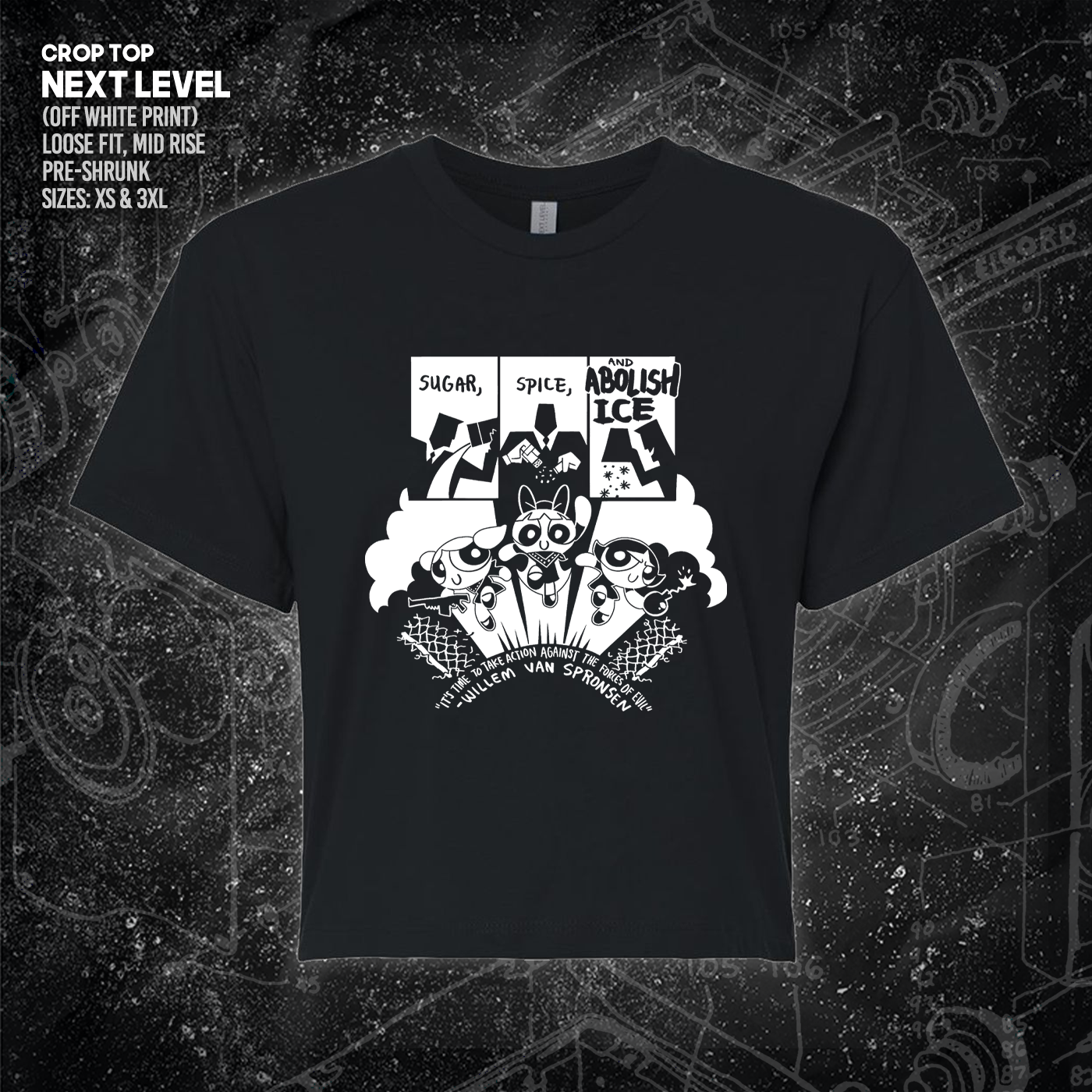 Sugar Spice & Abolish - Take Action Against The Forces Of Evil - Jonas Goonface