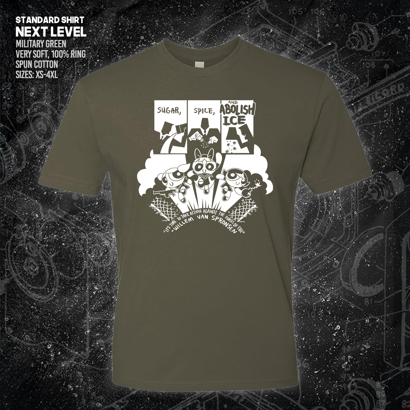 Sugar Spice & Abolish - Take Action Against The Forces Of Evil - Jonas Goonface