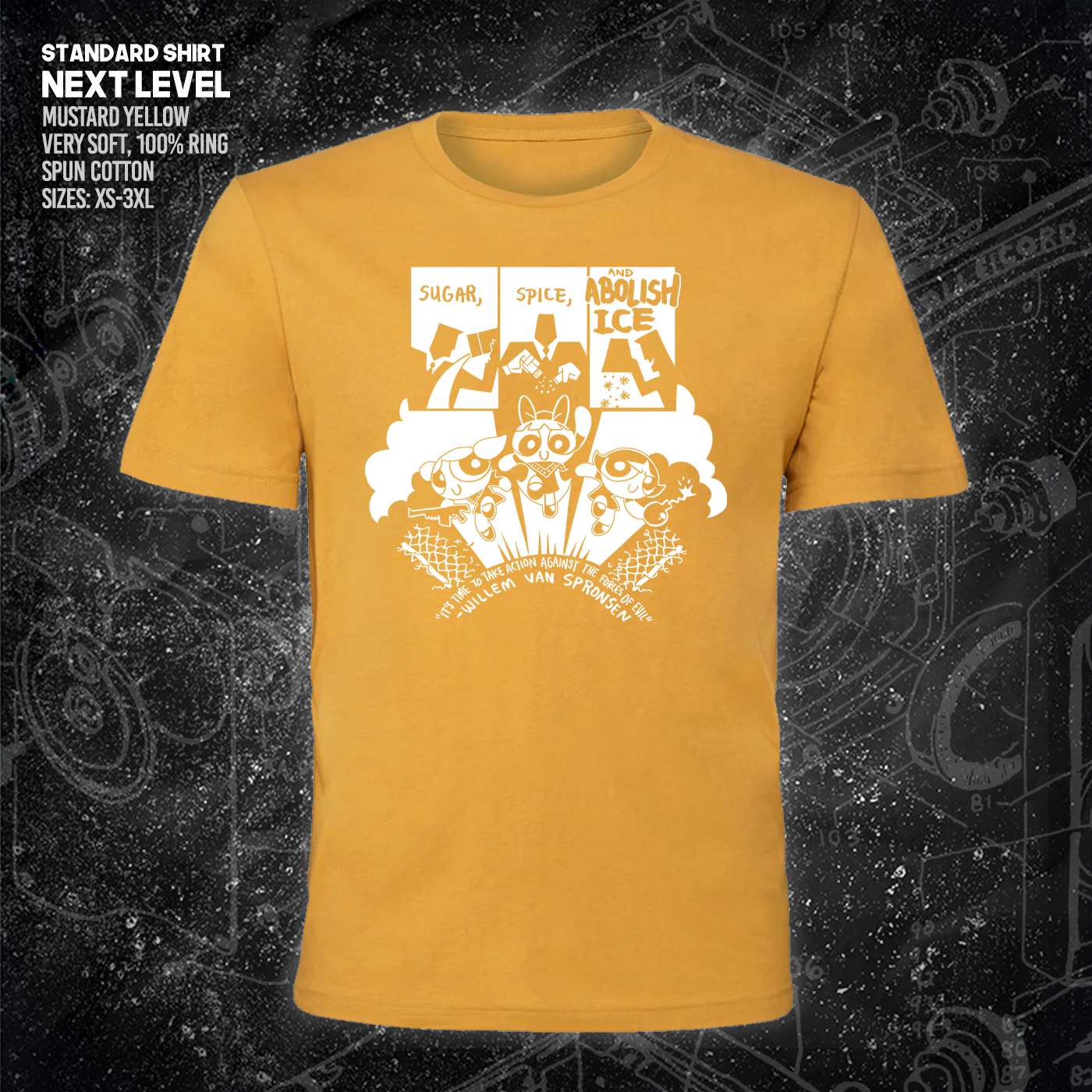 Sugar Spice & Abolish - Take Action Against The Forces Of Evil - Jonas Goonface