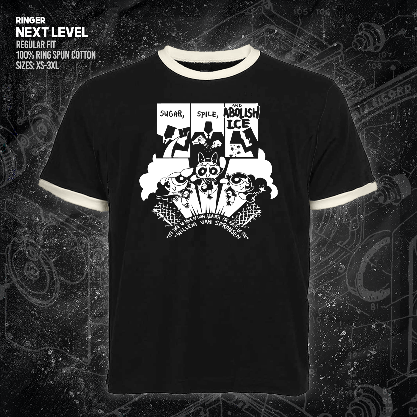 Sugar Spice & Abolish - Take Action Against The Forces Of Evil - Jonas Goonface