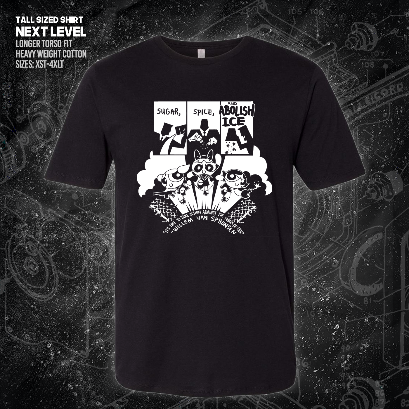 Sugar Spice & Abolish - Take Action Against The Forces Of Evil - Jonas Goonface