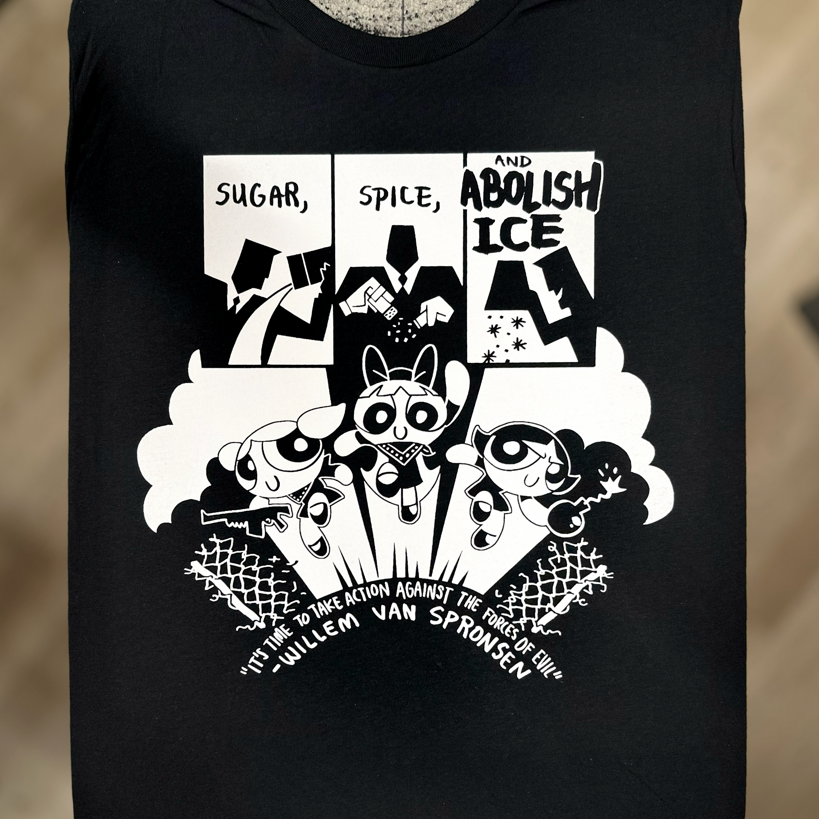 Sugar Spice & Abolish - Take Action Against The Forces Of Evil - Jonas Goonface