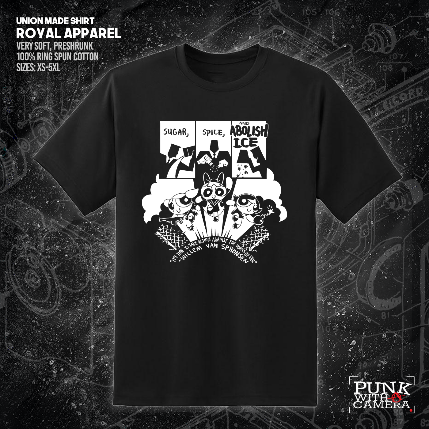 Sugar Spice & Abolish - Take Action Against The Forces Of Evil - Jonas Goonface